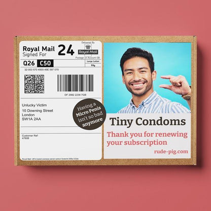 Tiny Condoms - Rude Pig Store